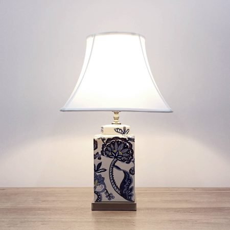 ceramic square table lamp