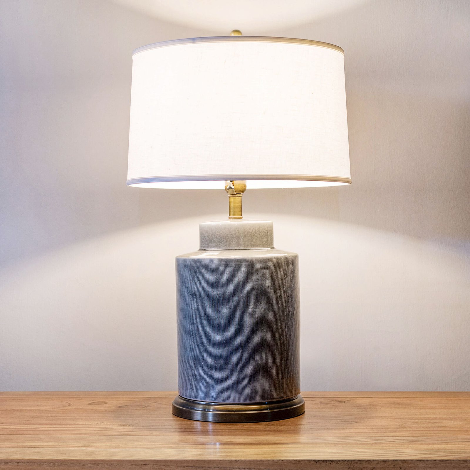 table lamp with metal base