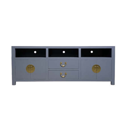 chinese furniture storm grey media tv console