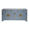 Modern Chinese sideboard in storm grey