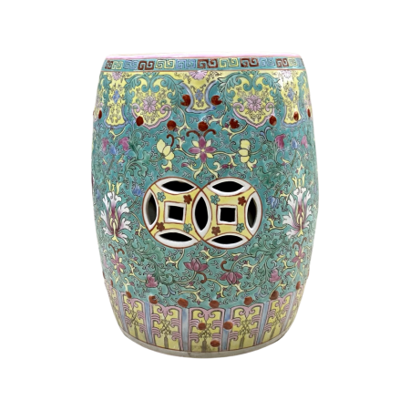 Chinese ceramic drum stool