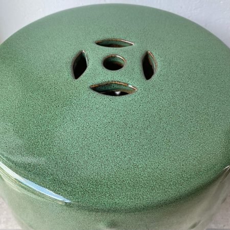 Ceramic garden drum stool