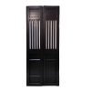 Chinese antique furniture Fujian black doors