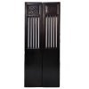 Chinese antique furniture Fujian black doors