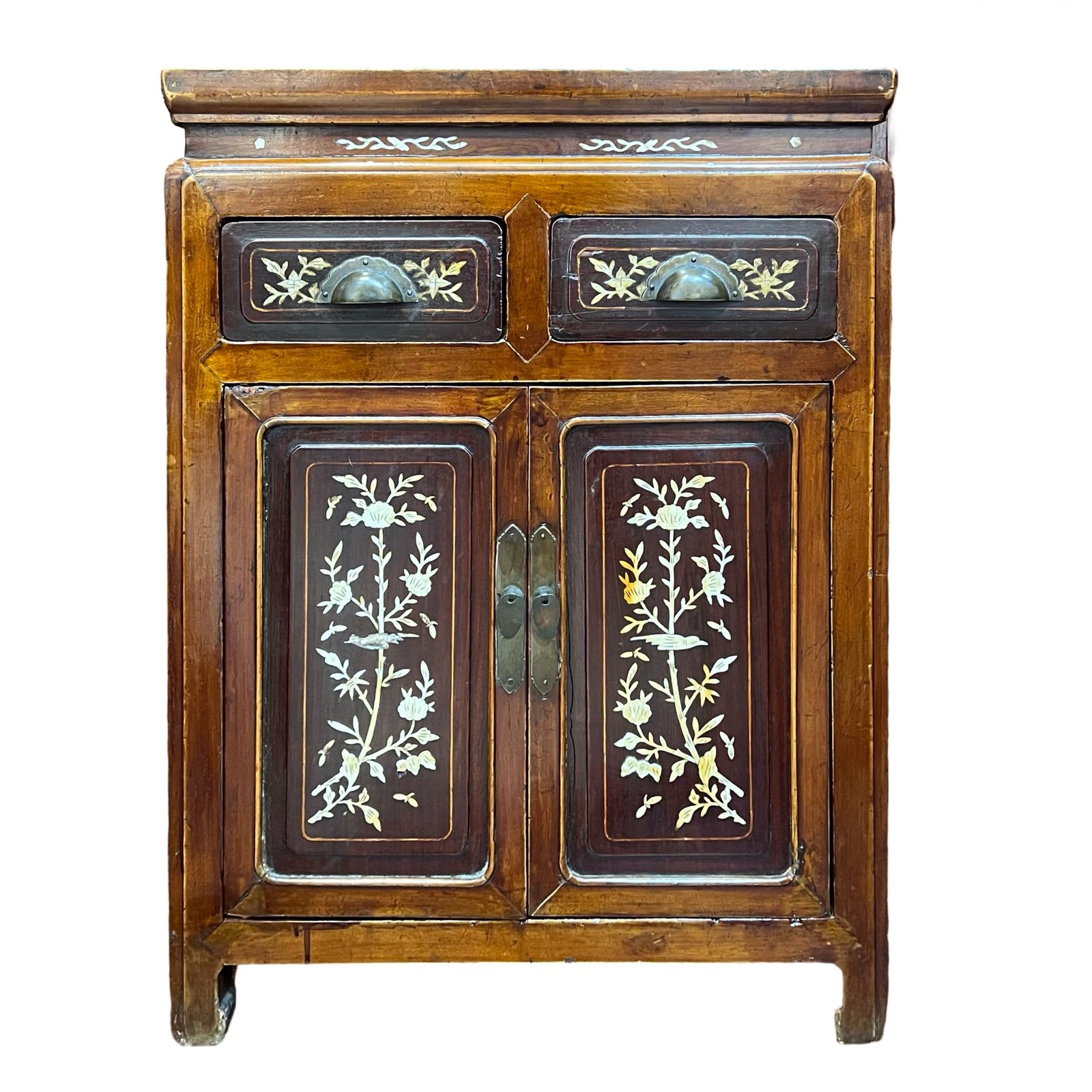 Ningbo Bone-Inlaid Bedside Cabinet - Just Anthony