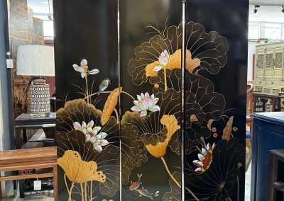 Chinese decor, handpainted room divider screens