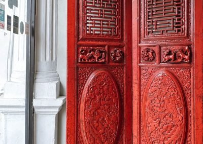 Chinese antique furniture, carved antique Chinese doors